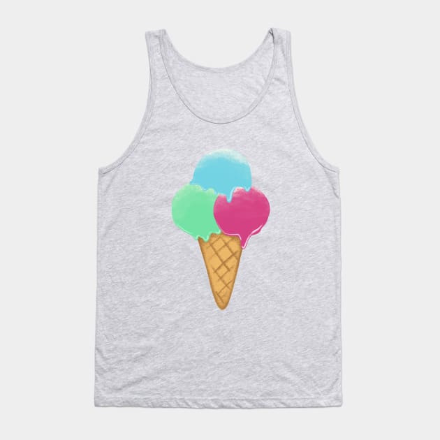 ice cream Tank Top by danas_fantasy